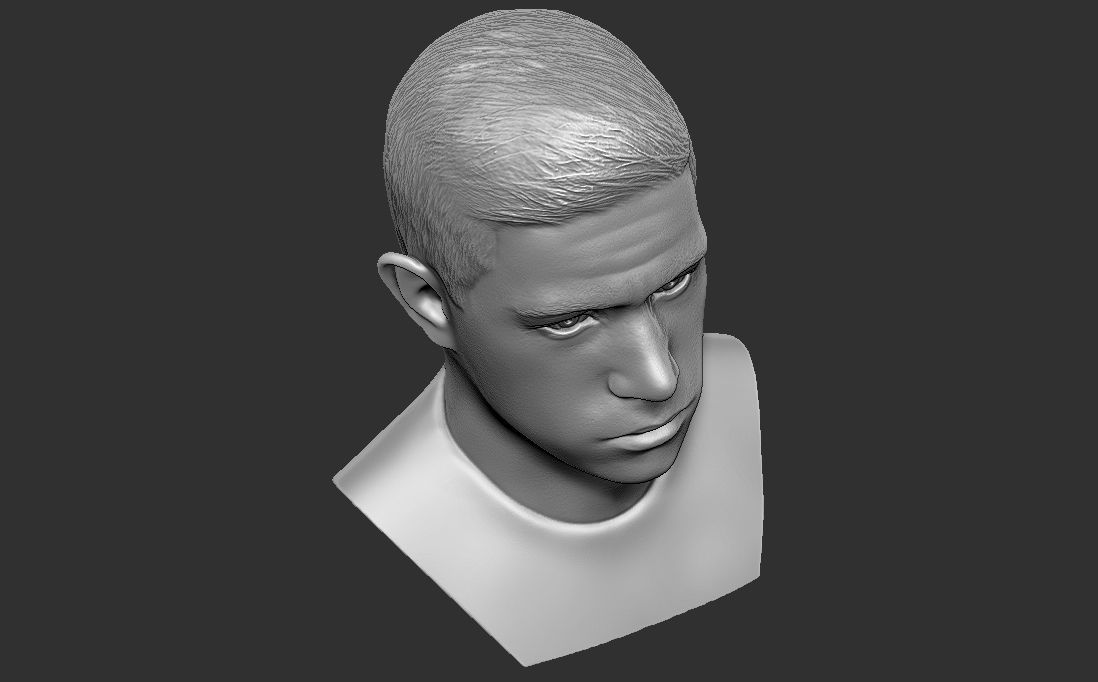 Kevin De Bruyne bust for 3D printing 3D print model_23