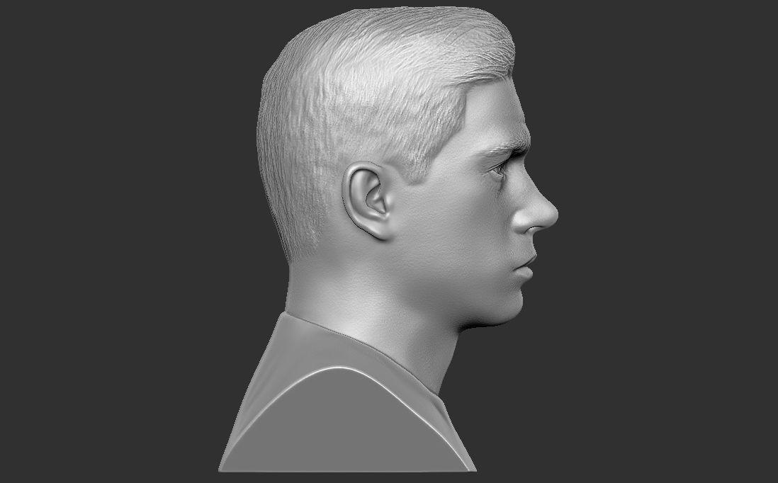 Kevin De Bruyne bust for 3D printing 3D print model_14