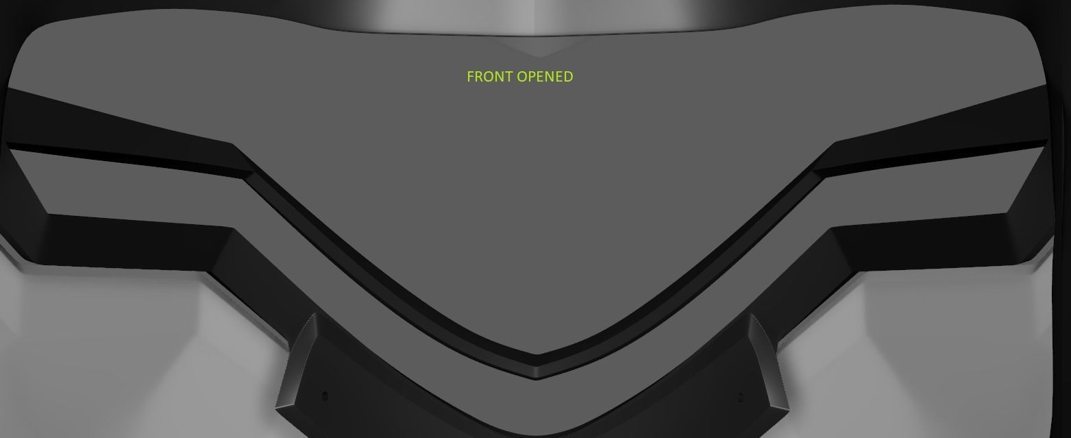 Genji Helmet Overwatch 3D print model_8