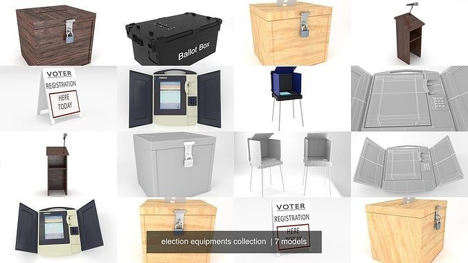 election equipments collection  