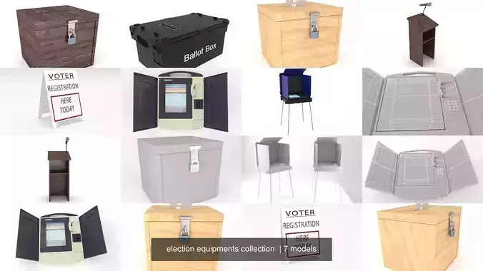 election equipments collection  