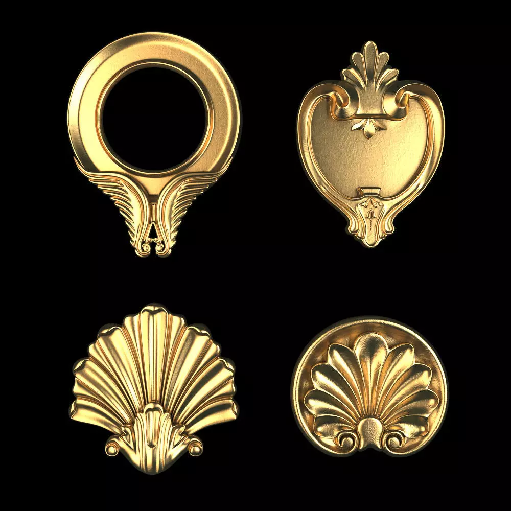 Ornaments - Pack 02 3D model