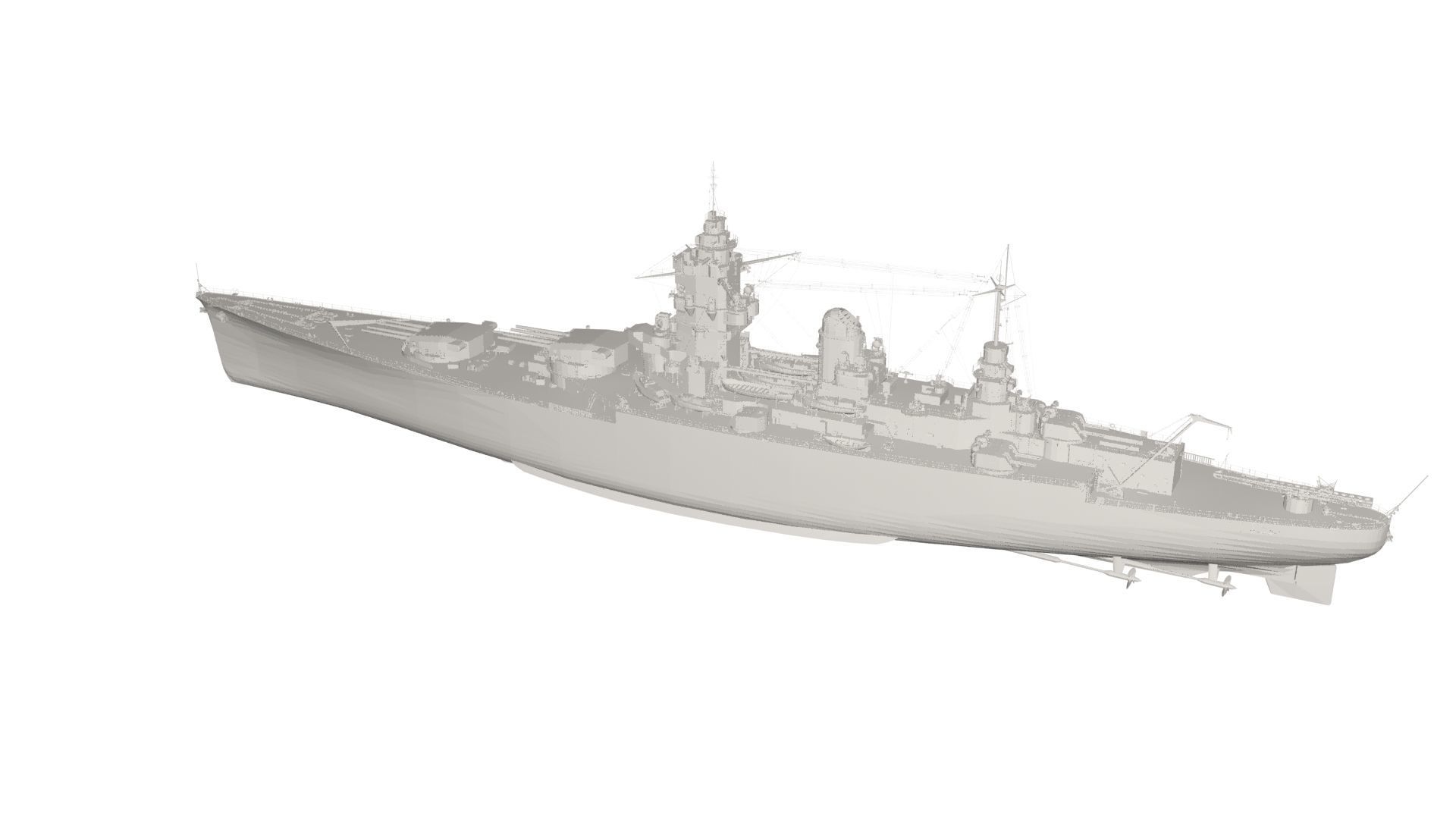 Military Ship 3D model_7