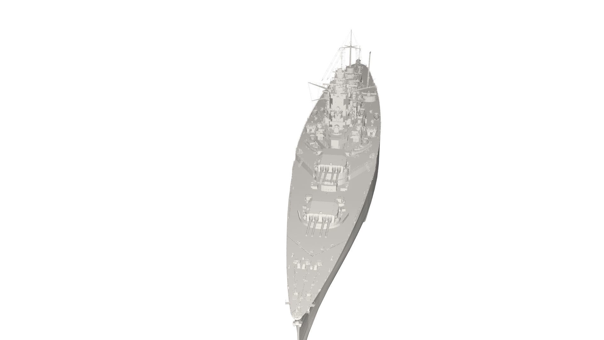 Military Ship 3D model_1