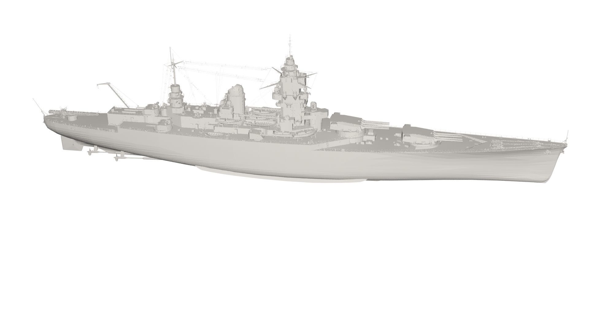 Military Ship 3D model_3