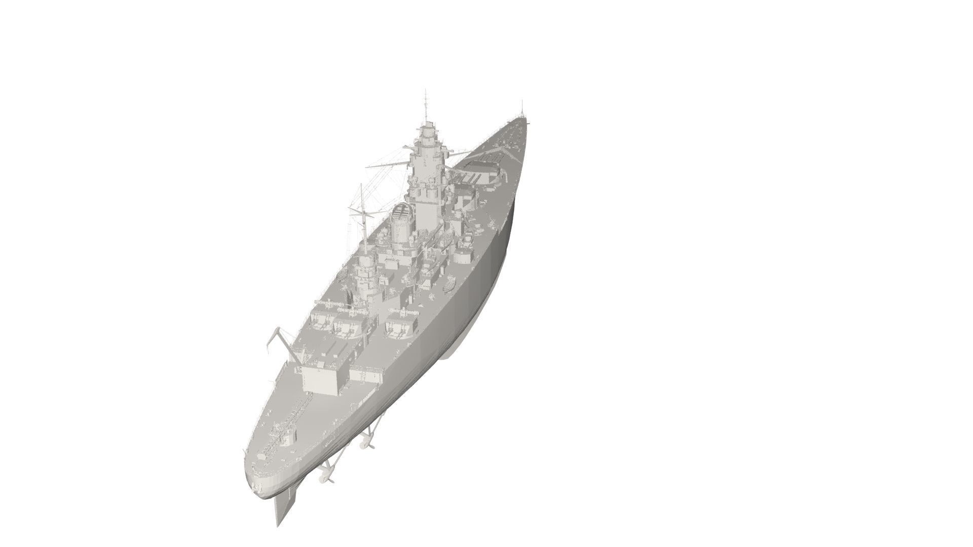 Military Ship 3D model_5
