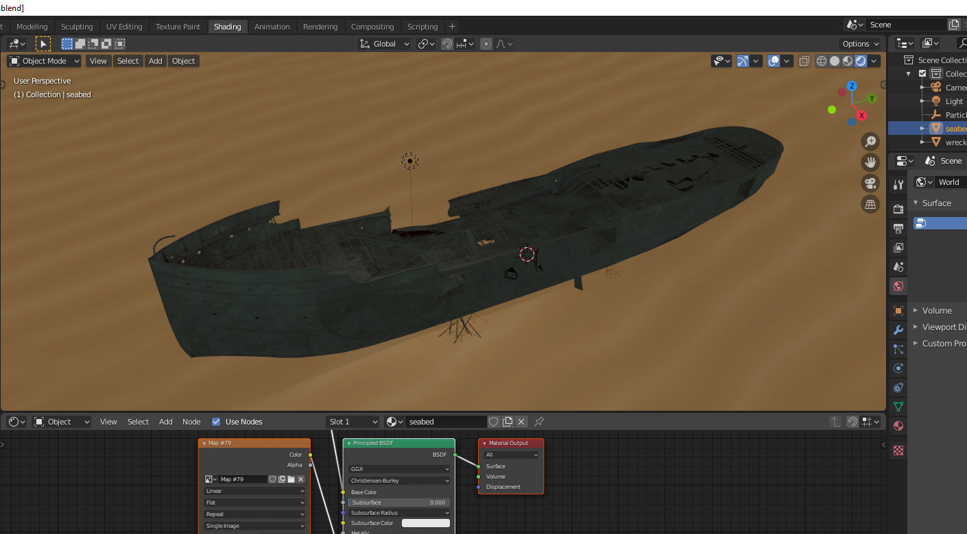 Ship wreck steamer 3D model_13