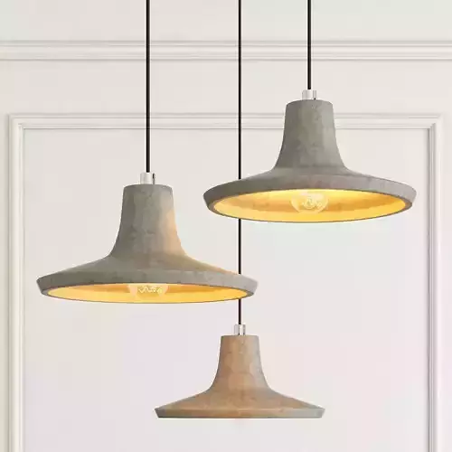 Modern cement lights 03