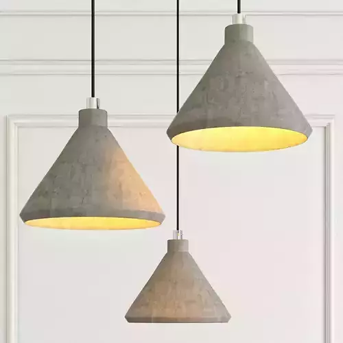 Modern cement lights 05