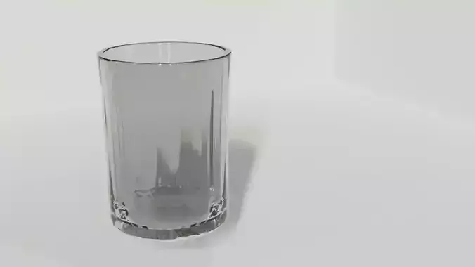 Ribbed glass