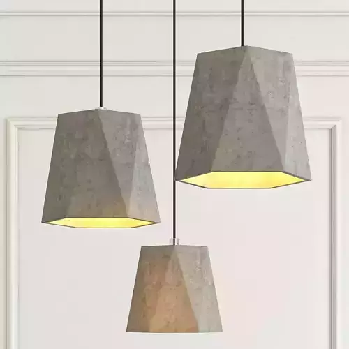 Modern cement lights 07