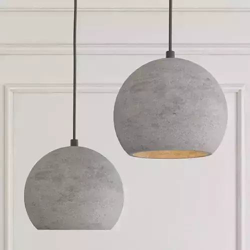 Suspended lamp nordic sphere
