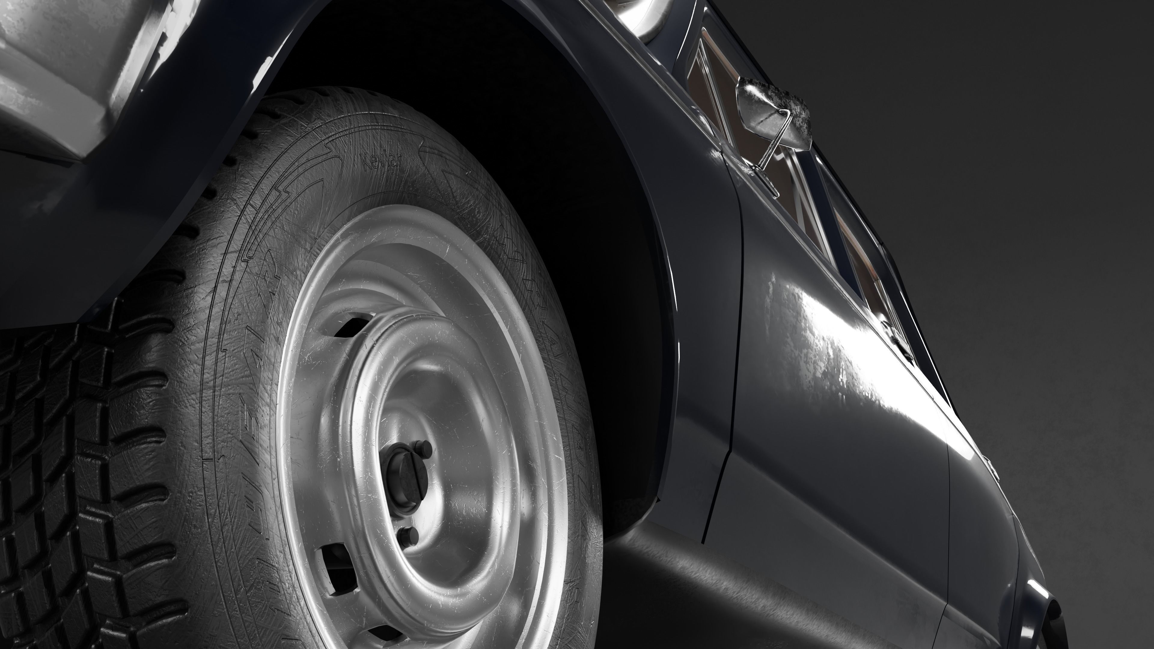 Fiat 128 1976 3D Model 3D model_6