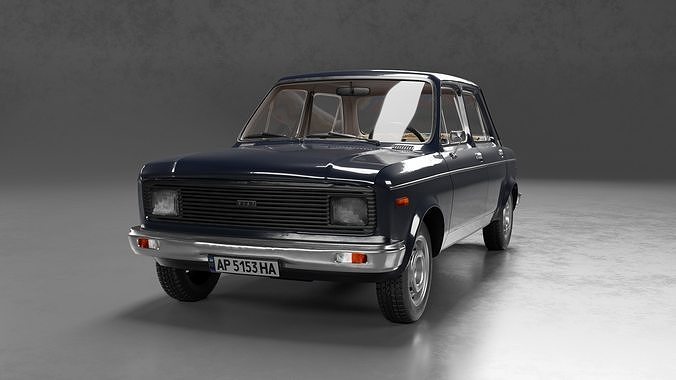 Fiat 128 1976 3D Model 3D model