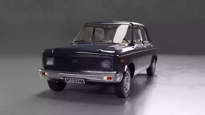 Fiat 128 1976 3D Model
