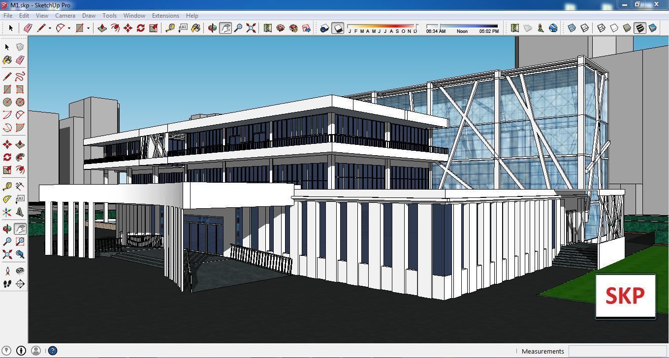 Sketchup Library M1 3D model_4