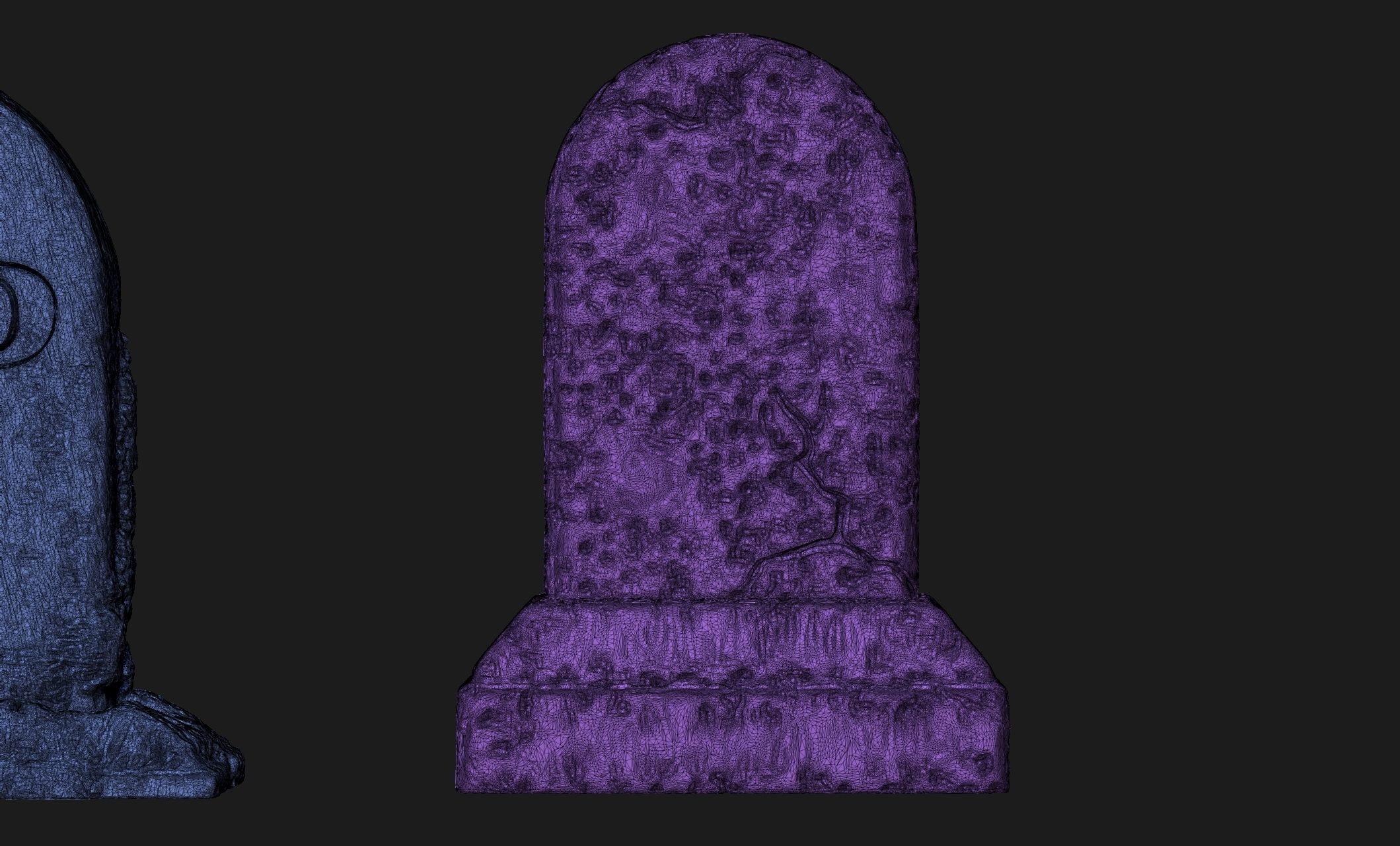 Tombstones-10 variants - 1-56 -28mm - Dioramas-Railway-Wargames Free 3D print model_17