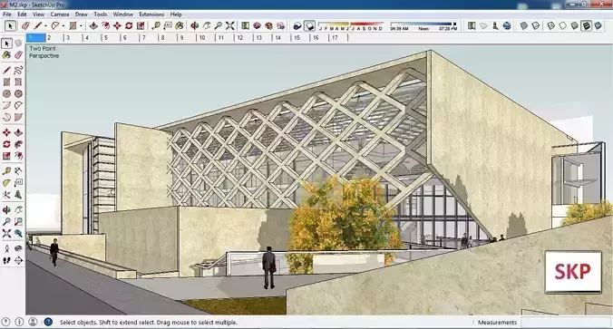 Sketchup Library M2 3D model