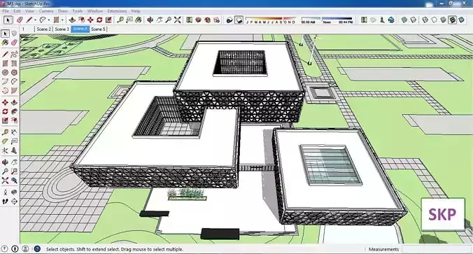 Sketchup Library M3 3D model