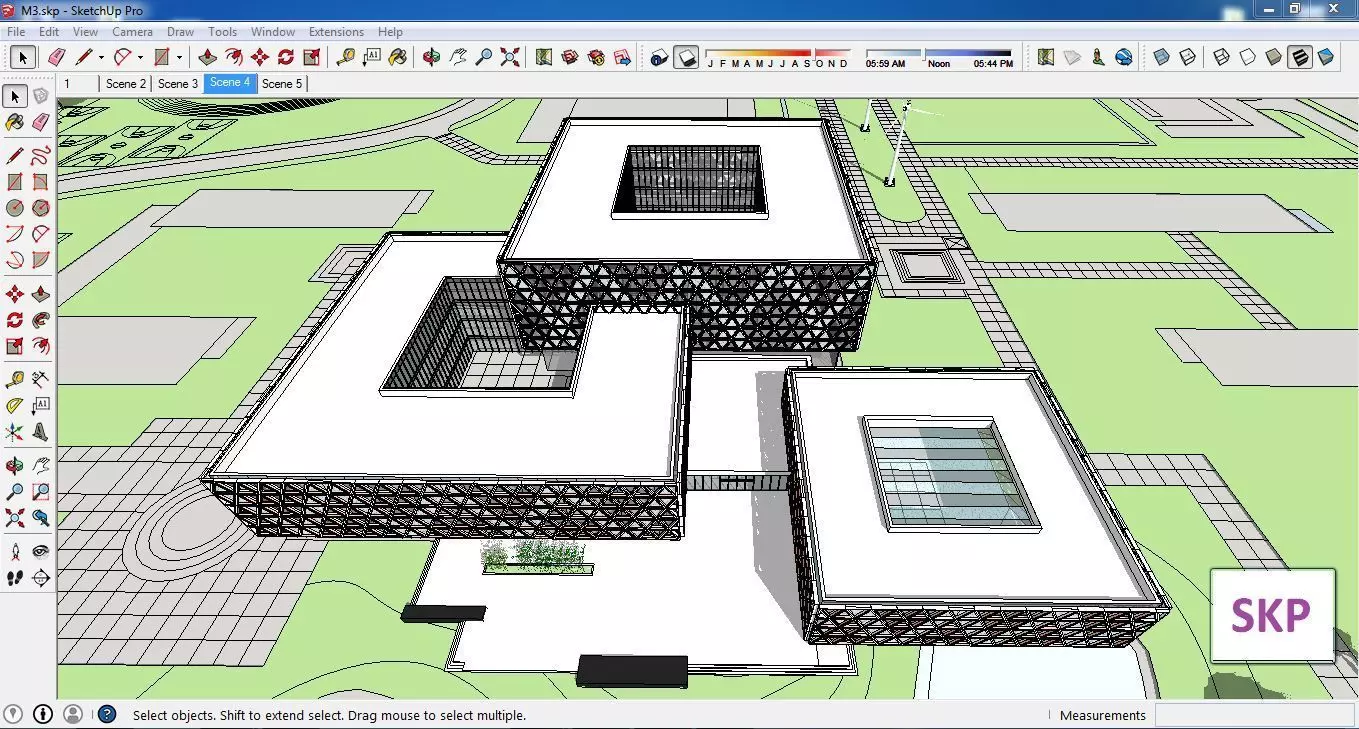 Sketchup Library M3 3D model_0