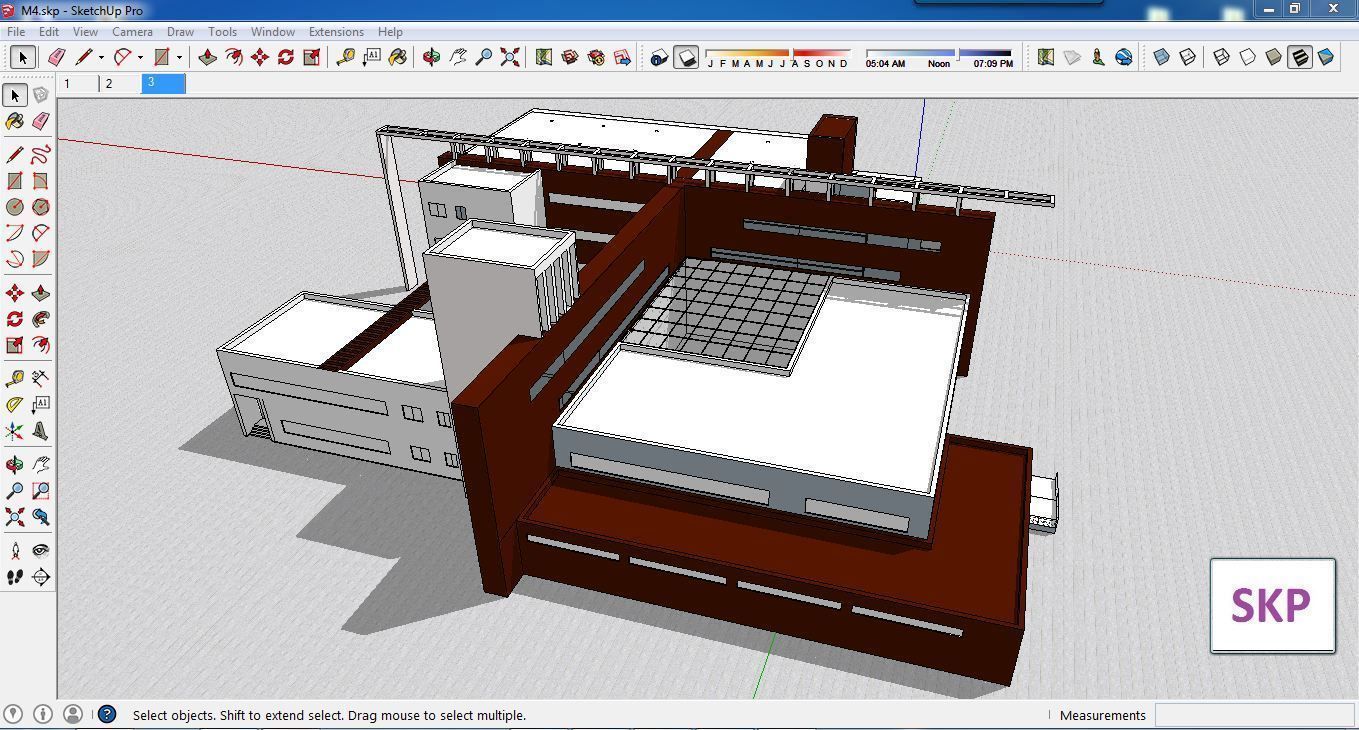 Sketchup Library M4 3D model_2