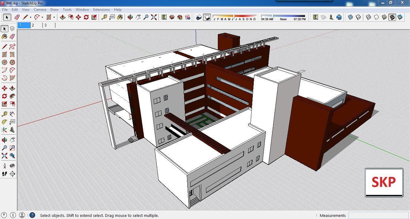Sketchup Library M4 3D model_1
