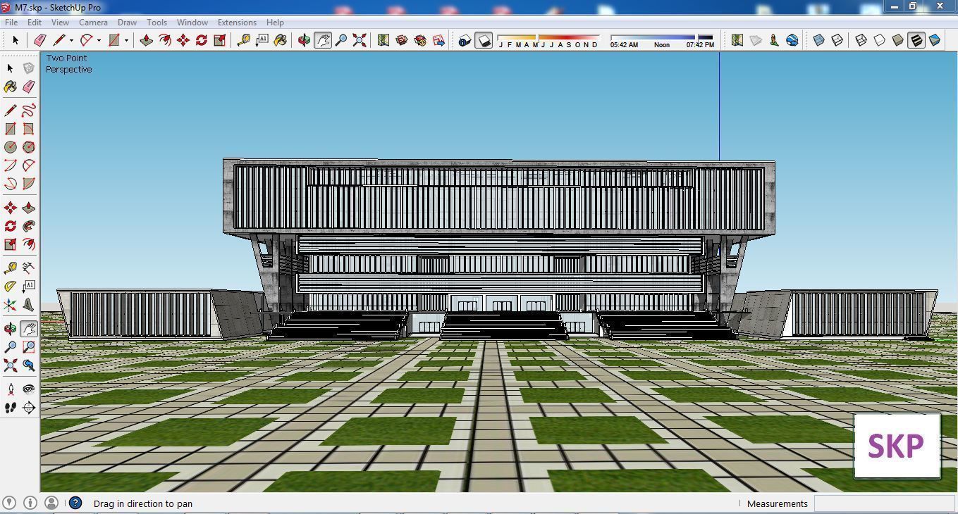Sketchup Library M7 3D model_1