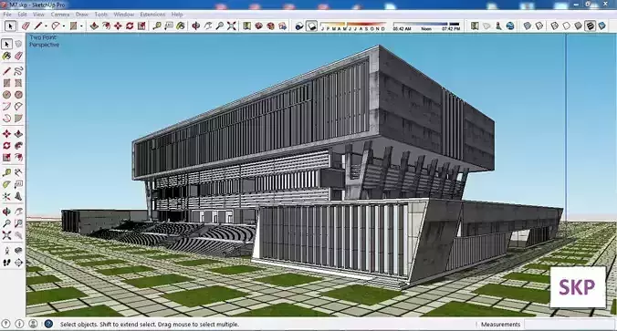 Sketchup Library M7 3D model
