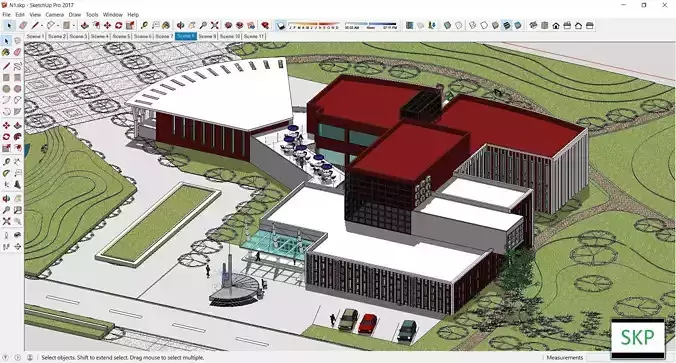 Sketchup Library N1 3D model