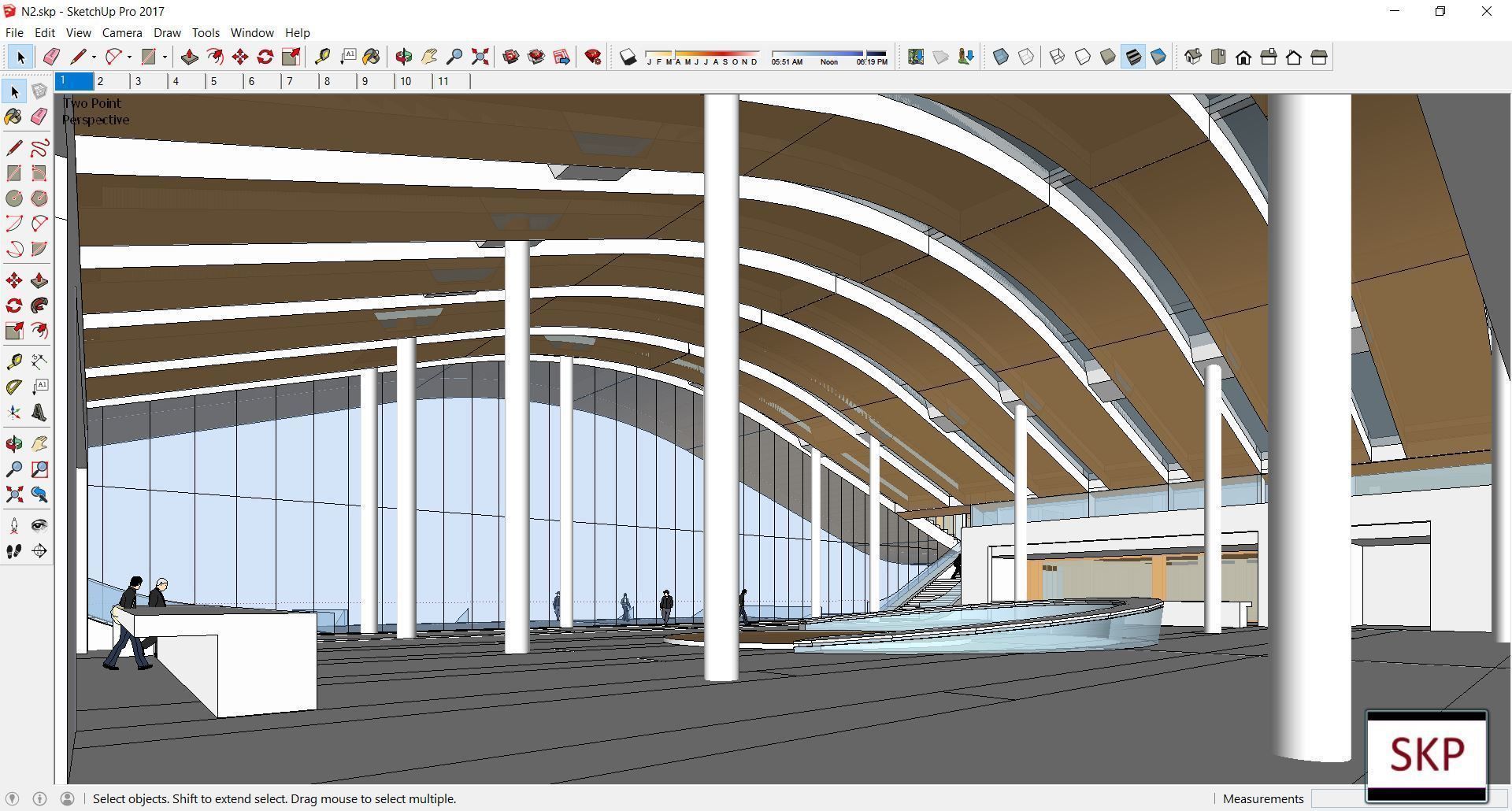 Sketchup Library N2 3D model CGTrader
