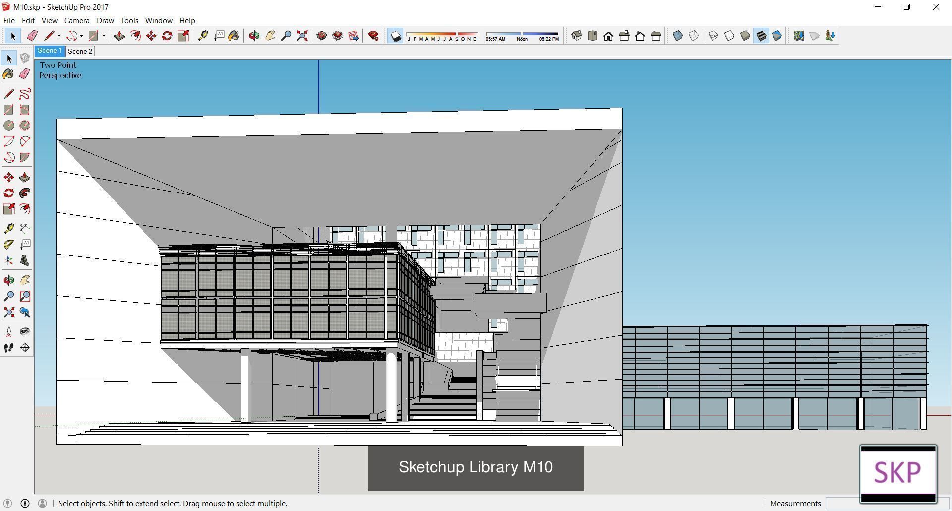 Collection 24 Sketchup Hospital and Library models _26