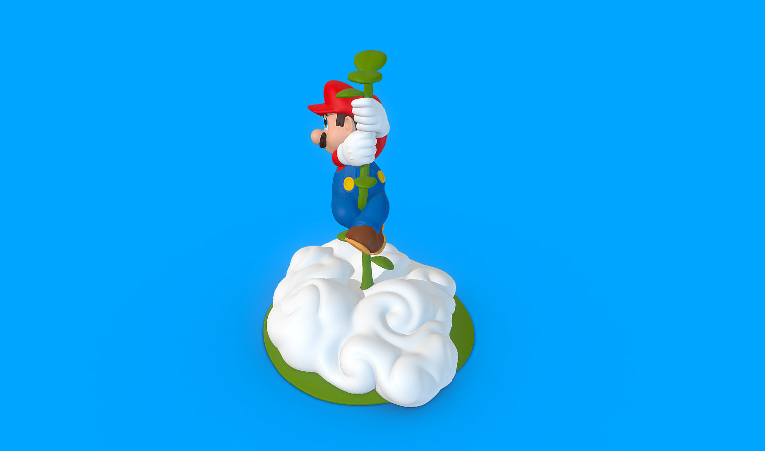 Super Mario - 3D print 3D print model_2