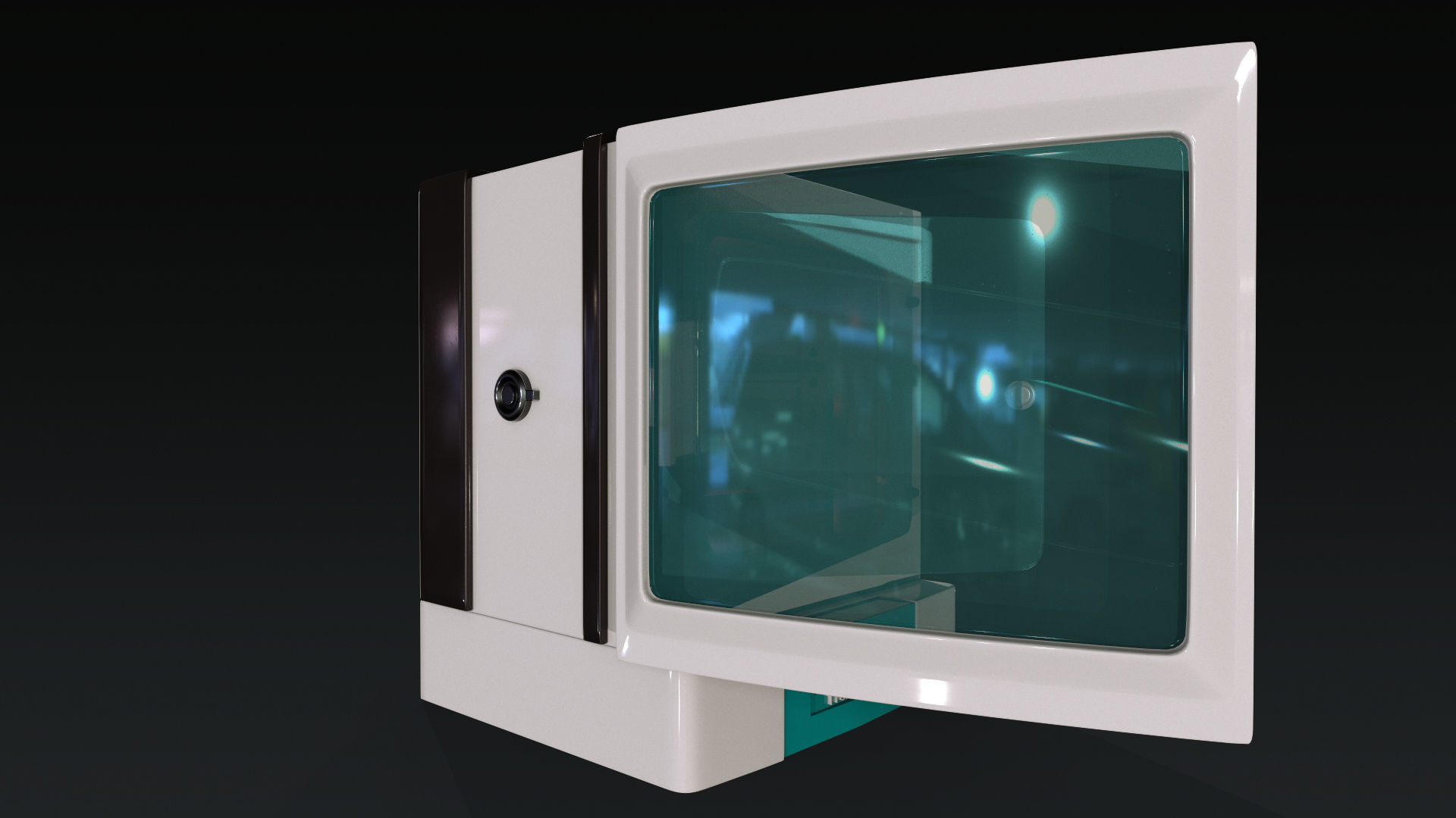Incubators laboratory incubator Low-poly 3D model_3