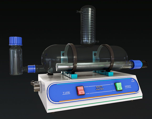 Water Stills Low-poly 3D model
