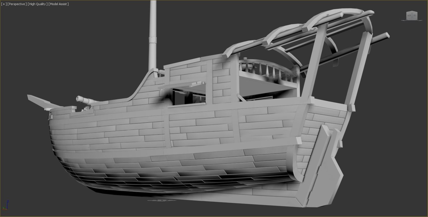 Sea of Thieves - Sloop 3D Print Model 3D model | CGTrader