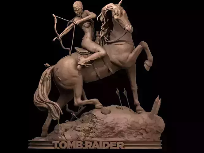 Lara Croft NSFW 3D Print