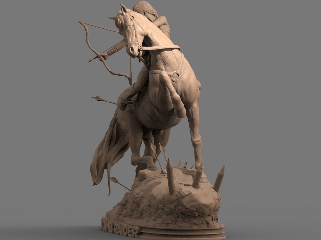 Lara Croft NSFW 3D Print 3D print model_3