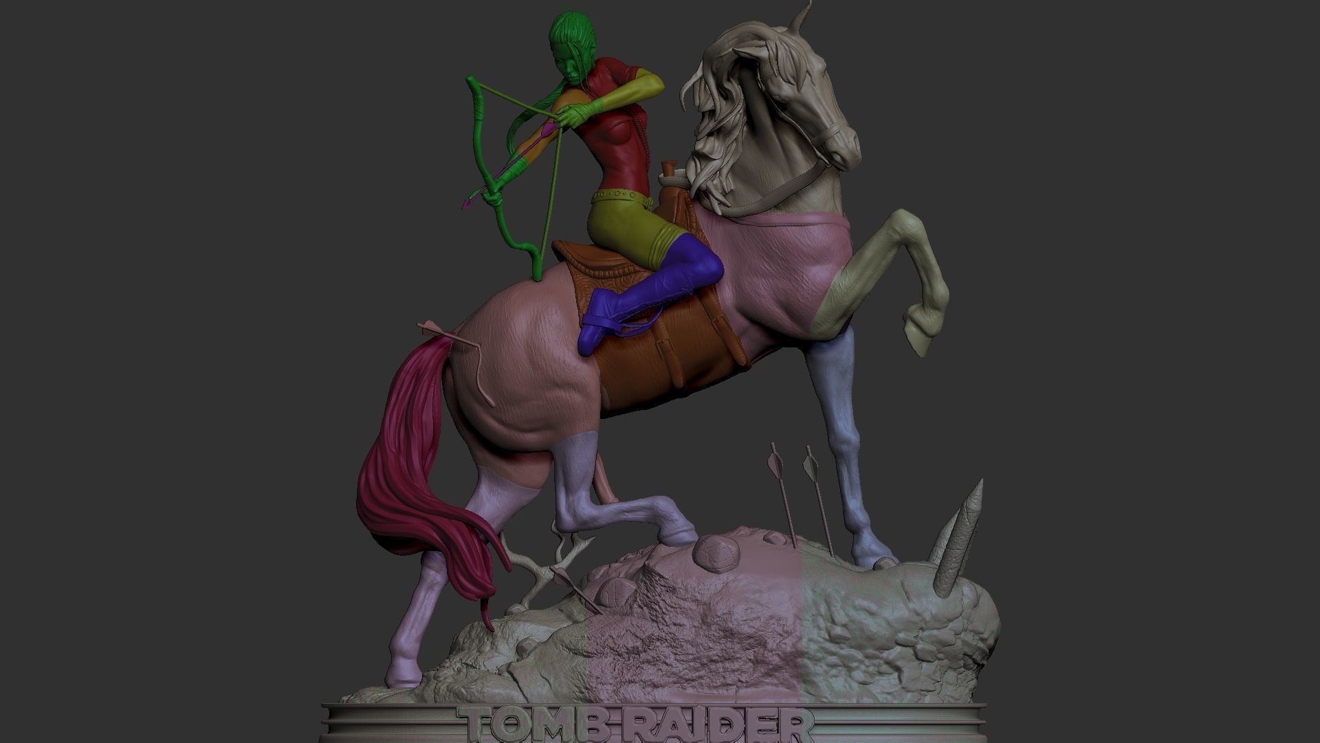 Lara Croft NSFW 3D Print 3D print model_6