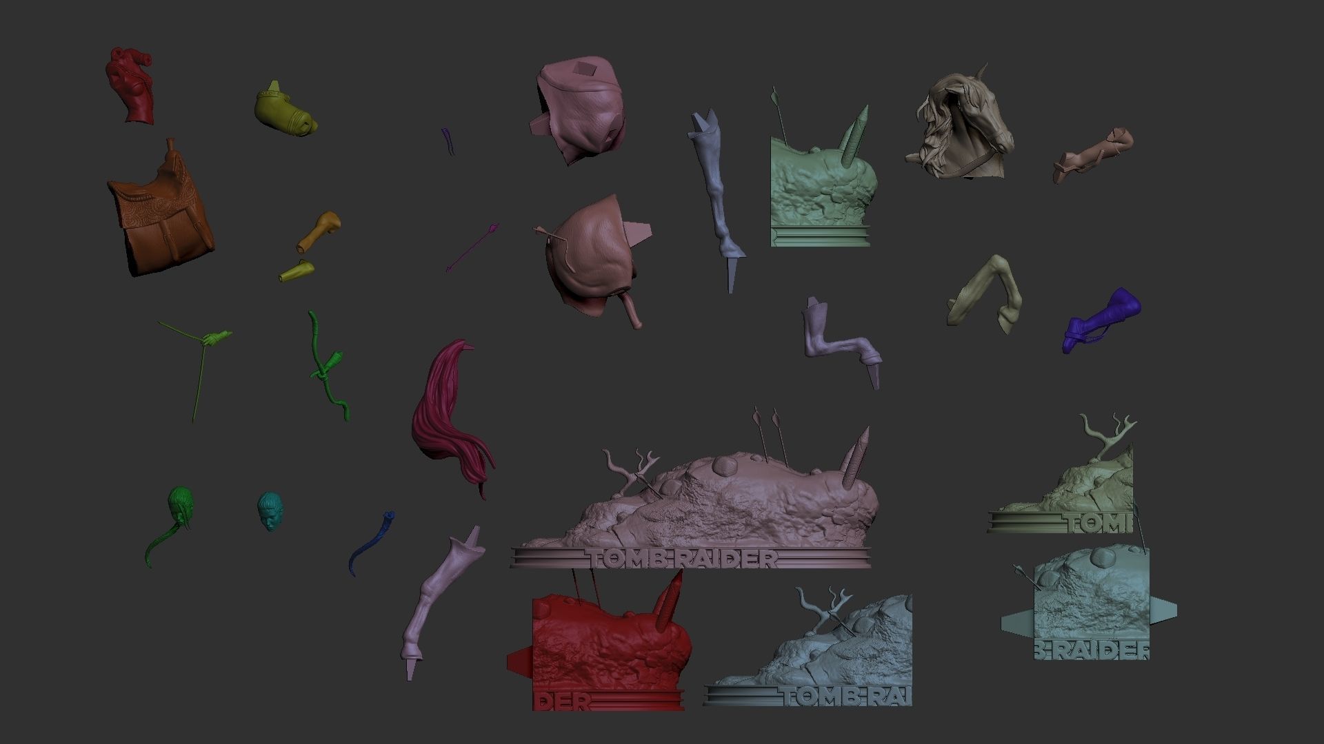 Lara Croft NSFW 3D Print 3D print model_7