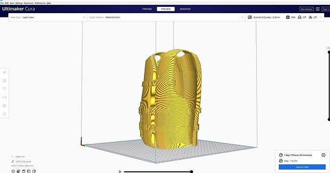 Life Jacket 3d printed 3D print model
