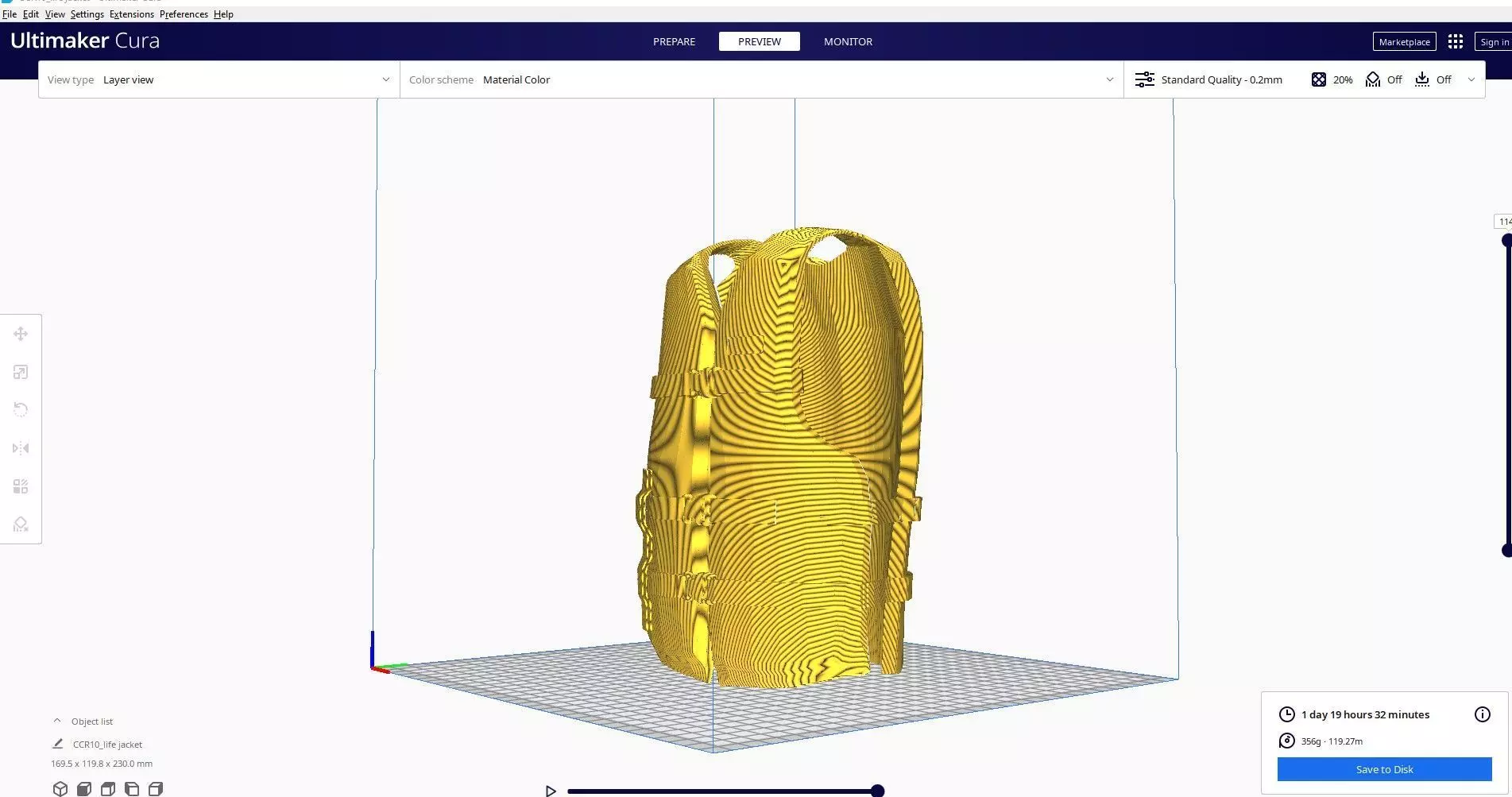 Life Jacket 3d printed 3D print model_0