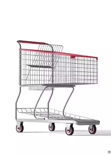 Shopping Cart 3D model