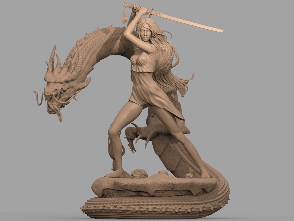 Mulan NSFW 3D Print 3D print model_2