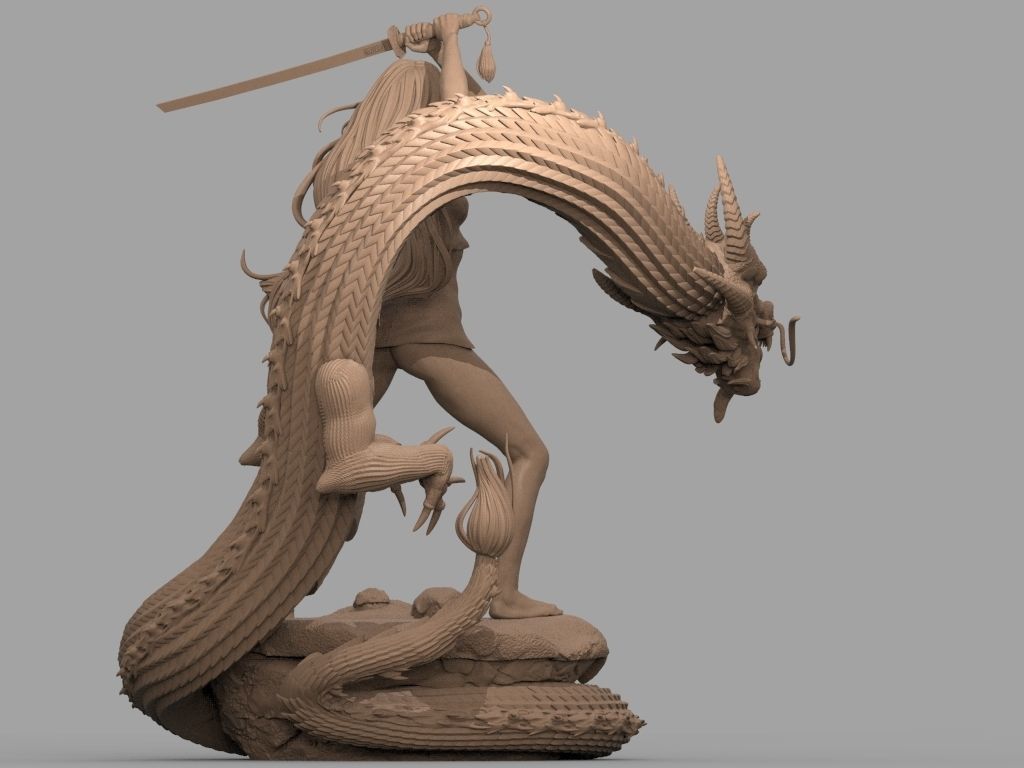Mulan NSFW 3D Print 3D print model_5