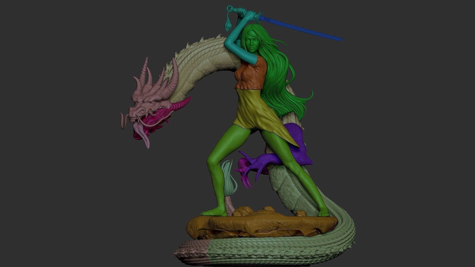 Mulan NSFW 3D Print 3D print model_8