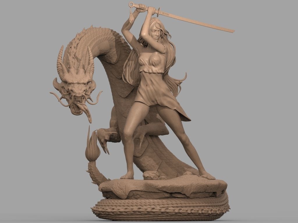 Mulan NSFW 3D Print 3D print model_1