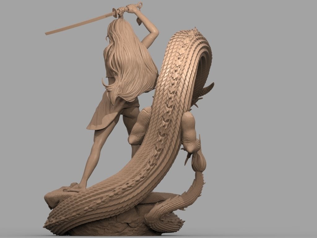 Mulan NSFW 3D Print 3D print model_4