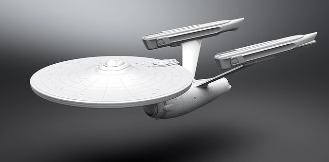 Refit Enterprise Scale model 3D print model