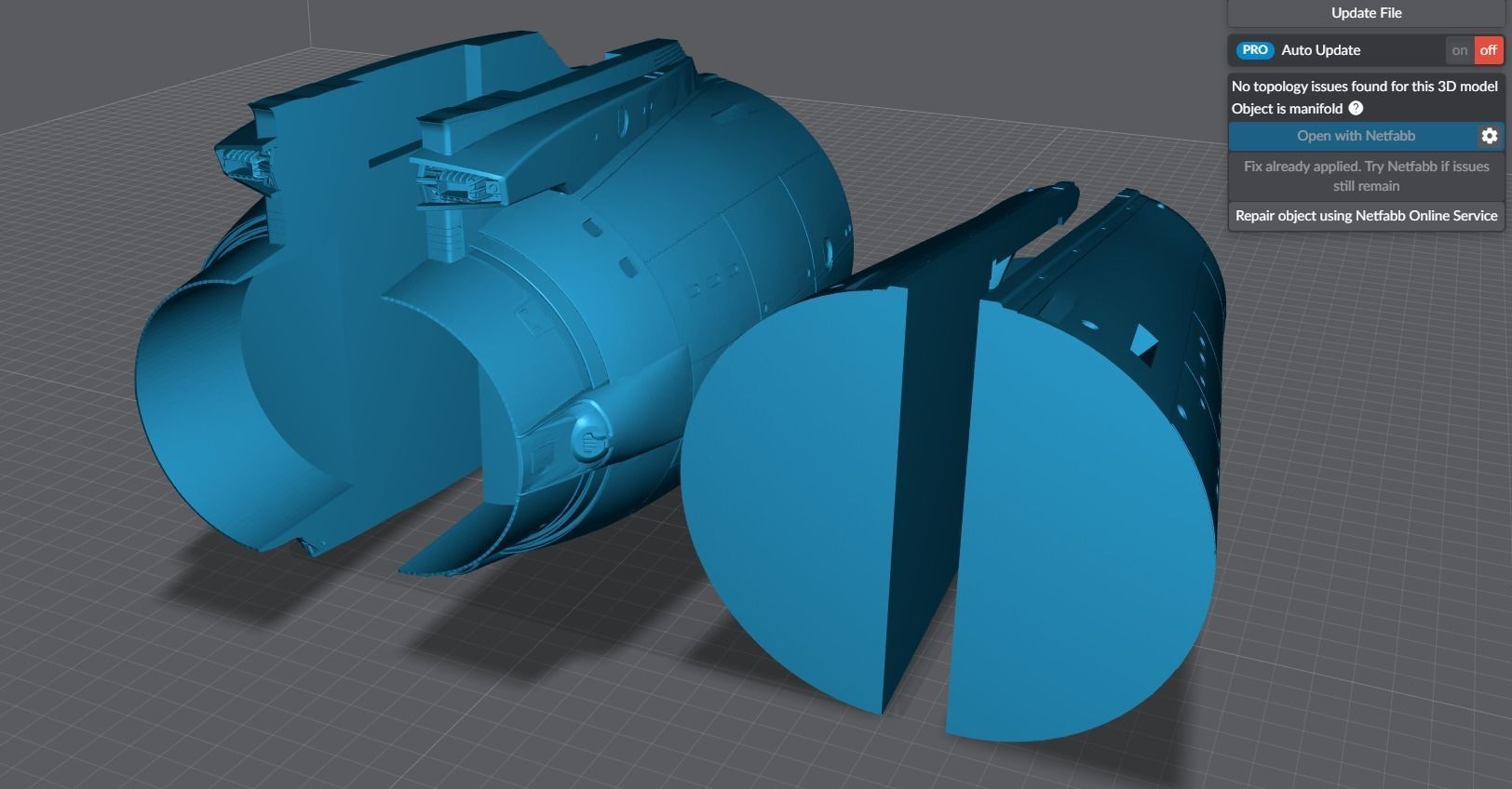 Refit Enterprise Scale model 3D print model_12