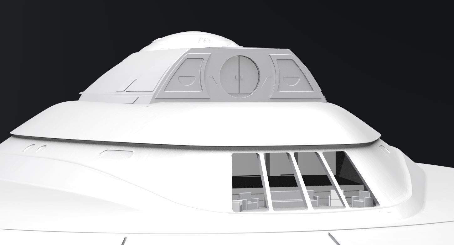 Refit Enterprise Scale model 3D print model_5